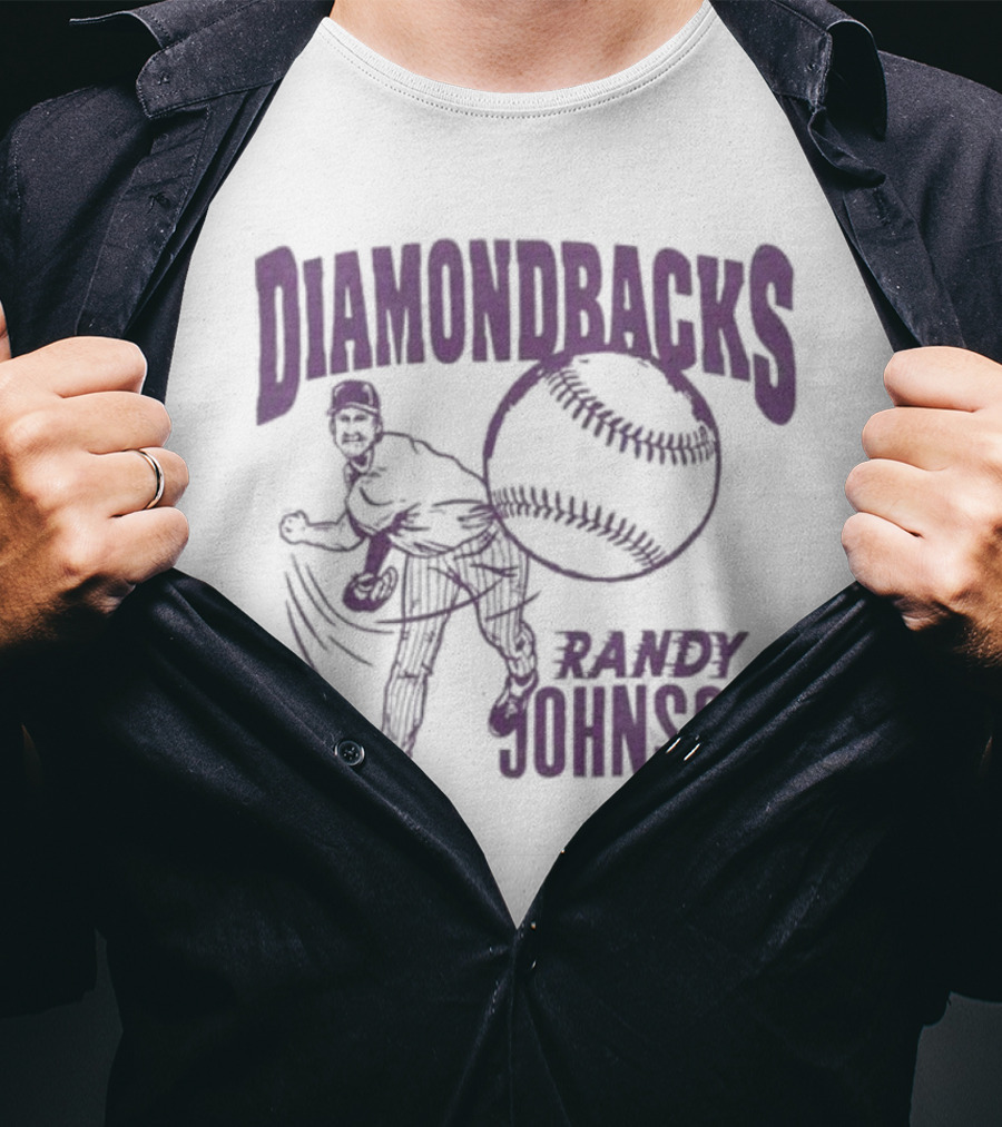 Diamondbacks Randy Johnson Baseball T-Shirt