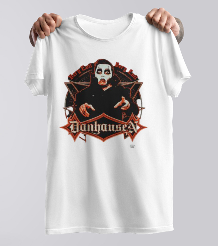 Danhausen Very Evil AEW Star Iconic Evil Character T-Shirt