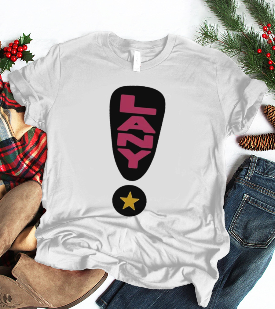LANY Exclamation Mark With Yellow Star T-Shirt