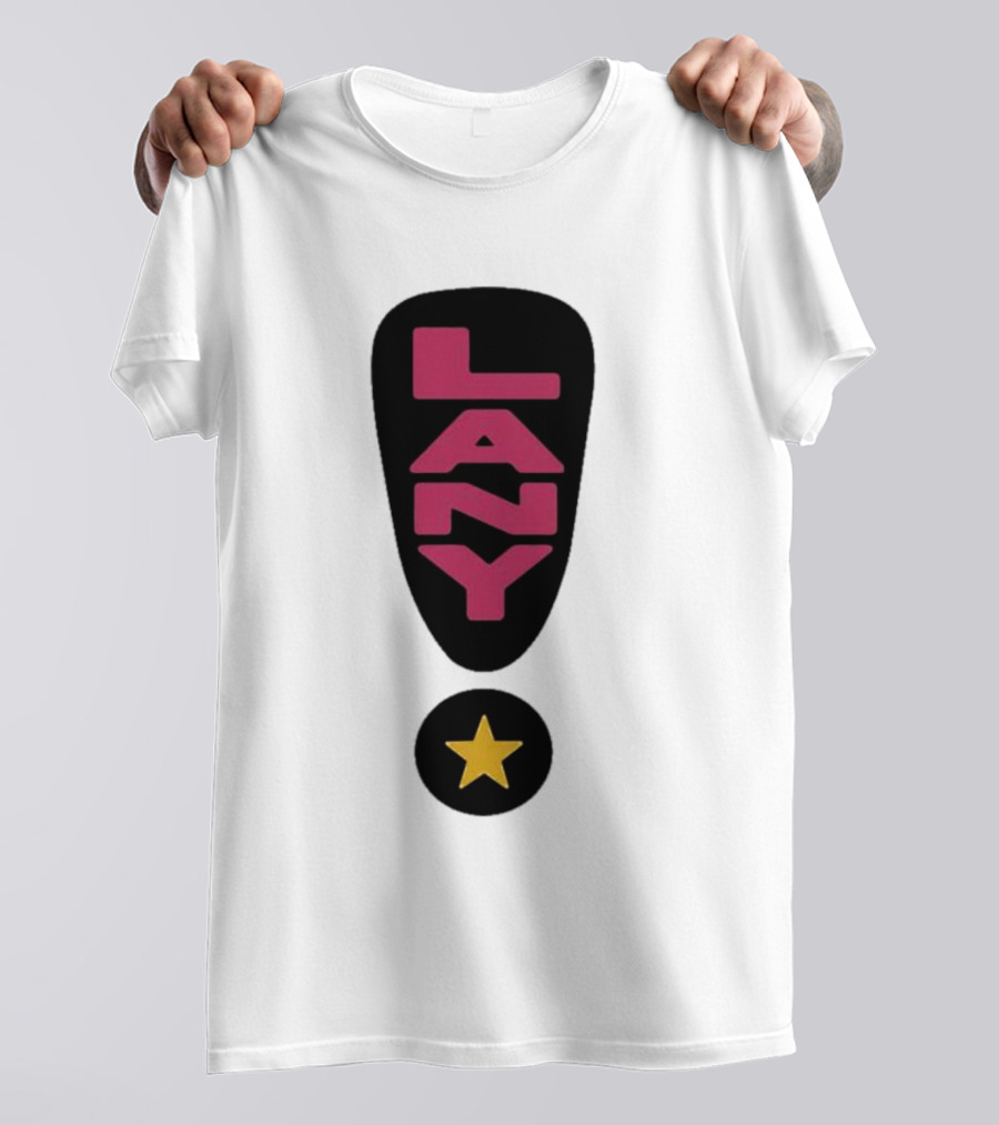 LANY Exclamation Mark With Yellow Star T-Shirt