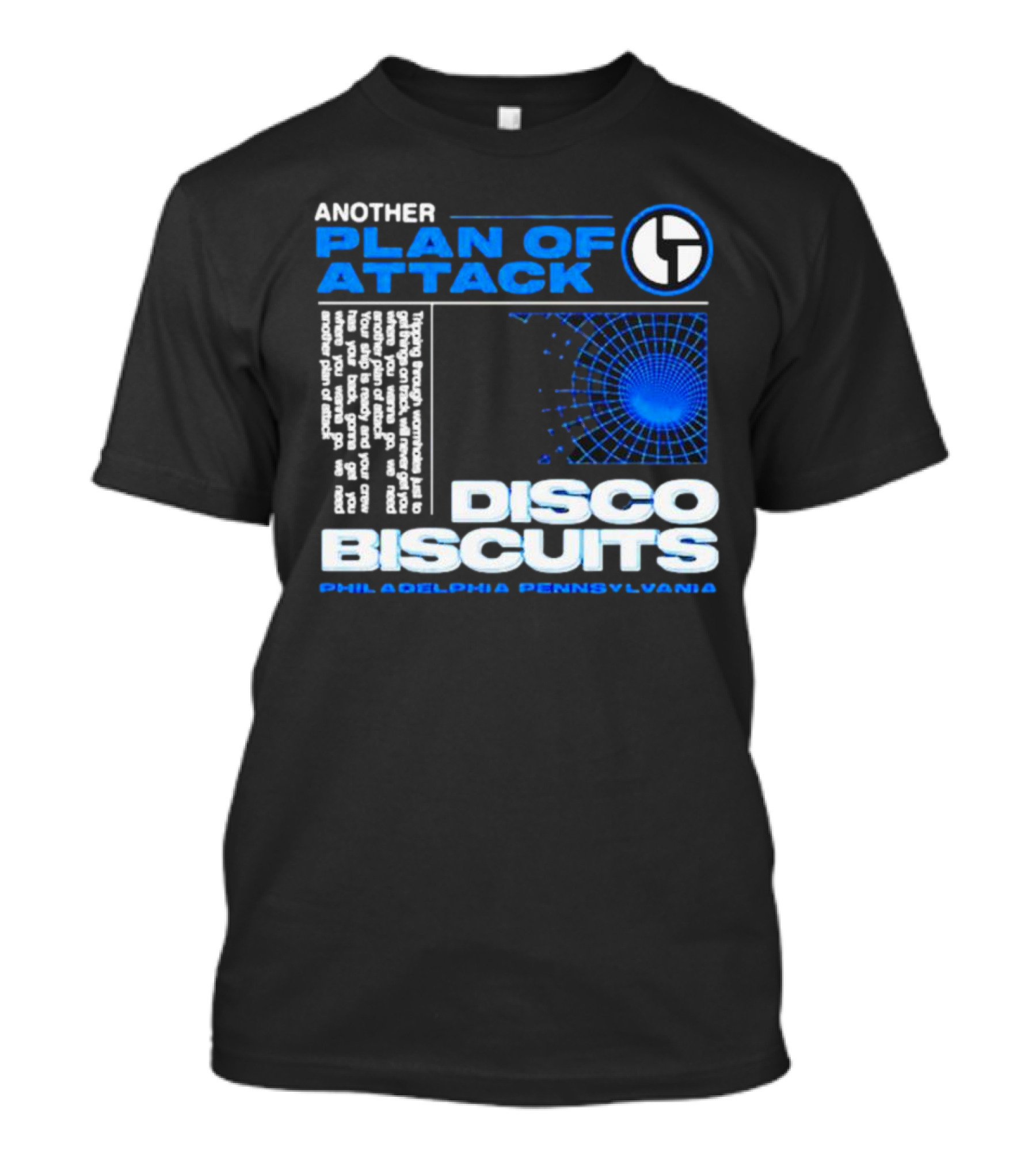 Another Plan Of Attack Disco Biscuits Philadelphia Pennsylvania T-Shirt