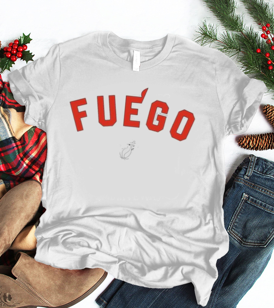 Fuego Miami Heat Bam Adebayo T-Shirt