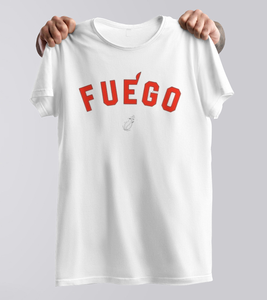 Fuego Miami Heat Bam Adebayo T-Shirt