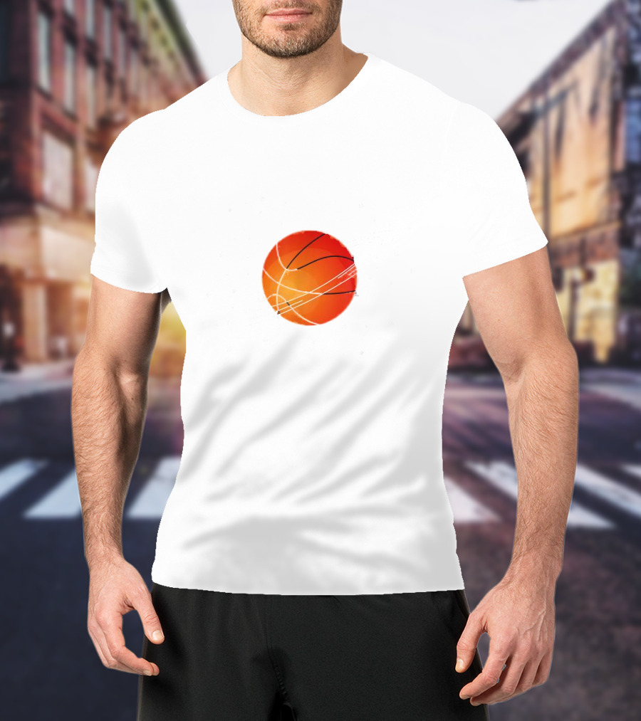 Basketball Lovers Basketball Player Galaxy Planet Basketball Space T-Shirt