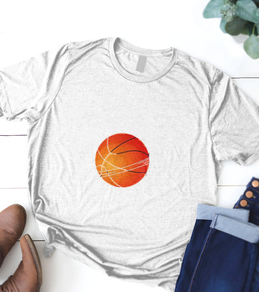 Basketball Lovers Basketball Player Galaxy Planet Basketball Space T-Shirt