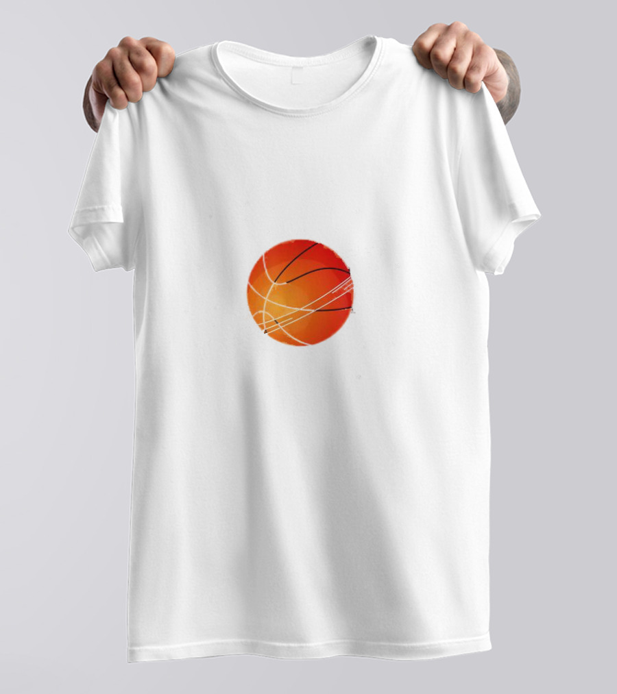 Basketball Lovers Basketball Player Galaxy Planet Basketball Space T-Shirt