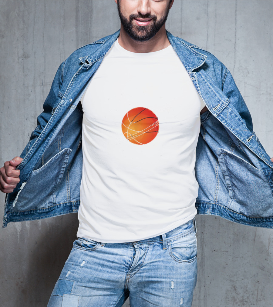 Basketball Lovers Basketball Player Galaxy Planet Basketball Space T-Shirt