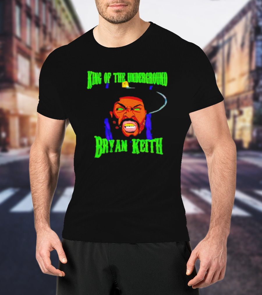 King Of The Underground Bryan Keith Iconic T-Shirt