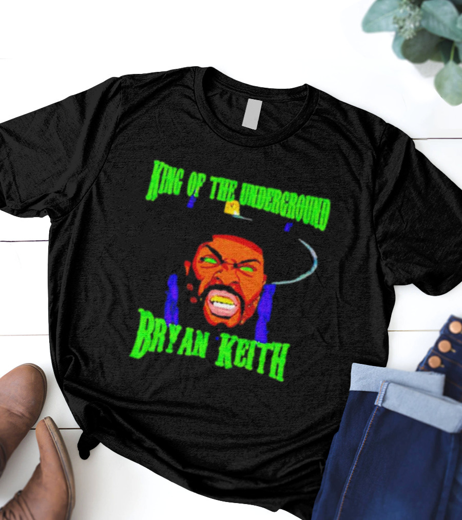 King Of The Underground Bryan Keith Iconic T-Shirt