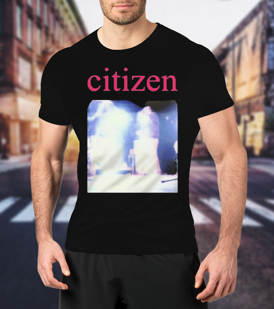 Citizen Blurry Photo Ghostly Figures T-Shirt