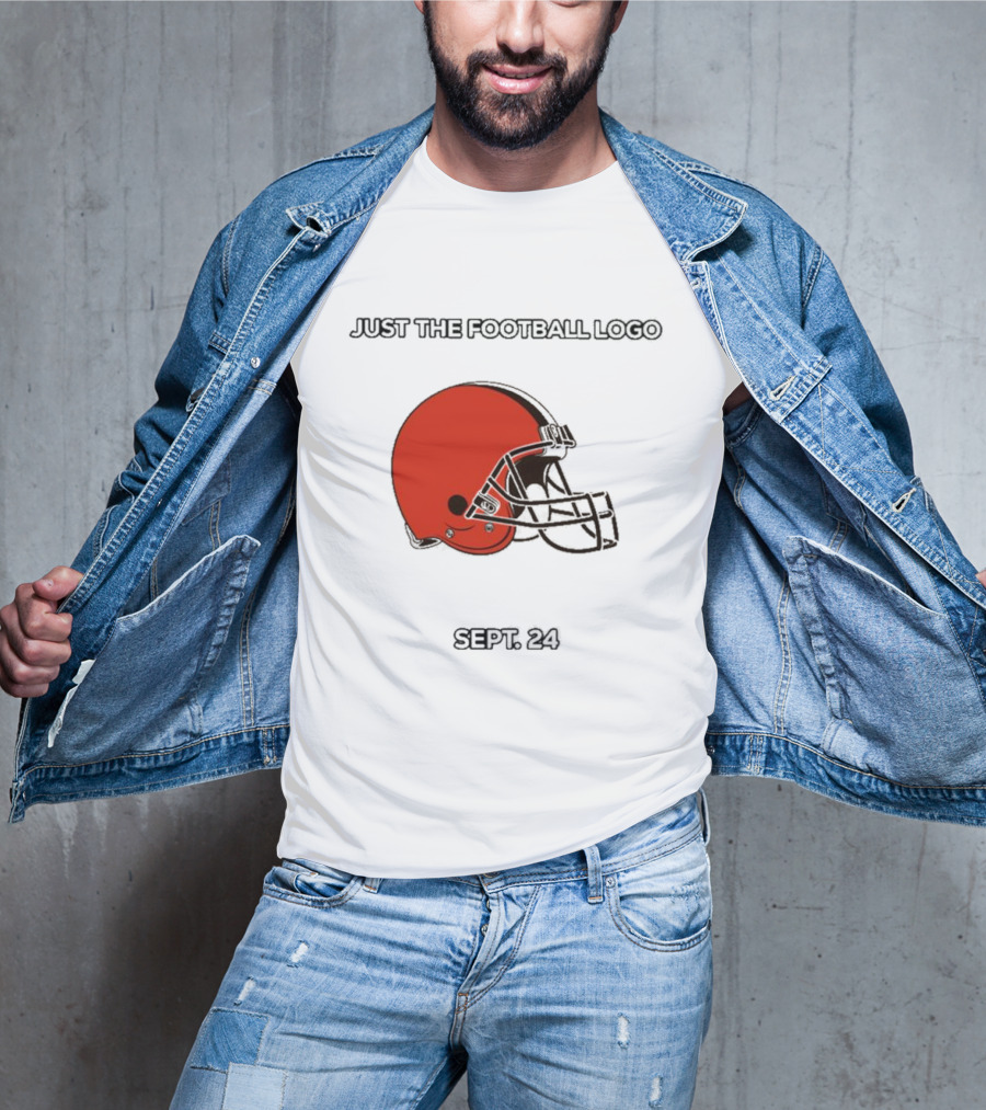 Cleveland Browns Just The Football Sept 24 T-Shirt