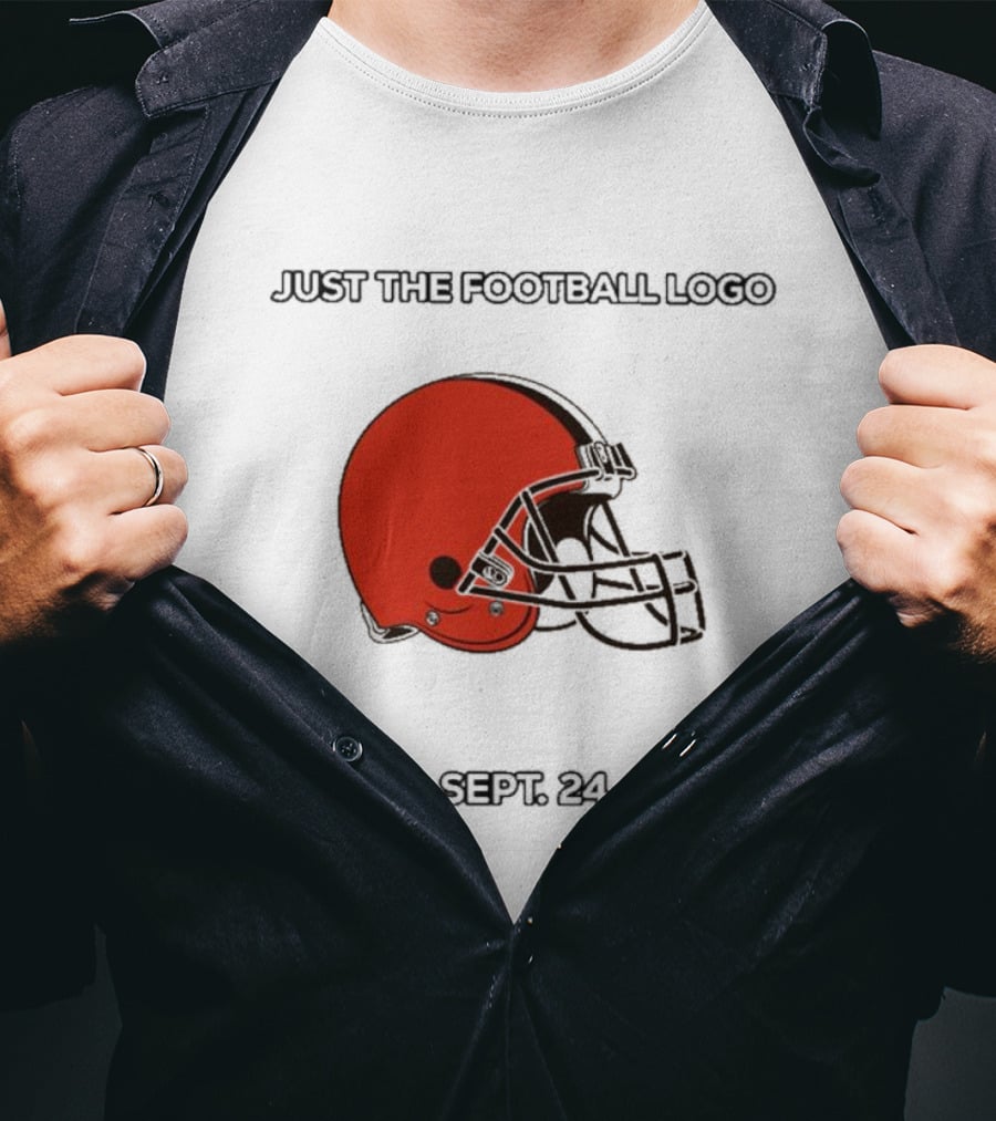 Cleveland Browns Just The Football Sept 24 T-Shirt