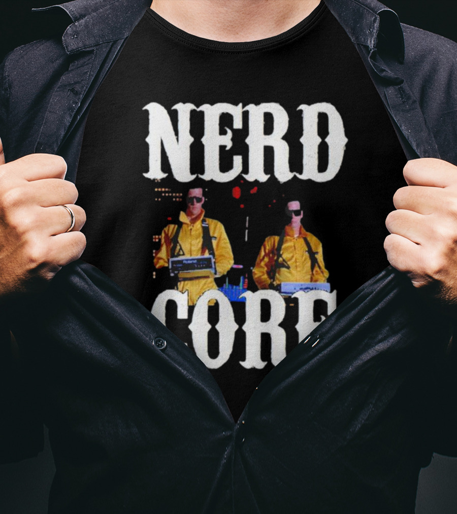 Nerdcore Collage With Synth T-Shirt
