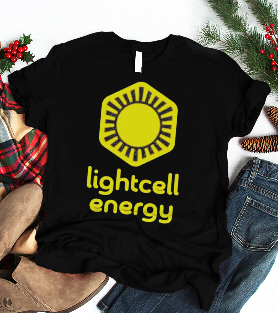 Danielle Fong Lightcell Energy Sunburst Hexagon T-Shirt