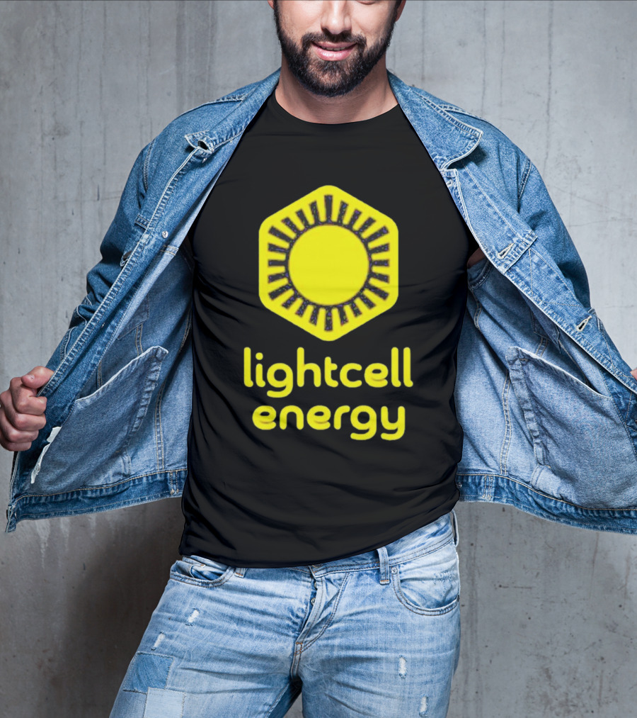 Danielle Fong Lightcell Energy Sunburst Hexagon T-Shirt