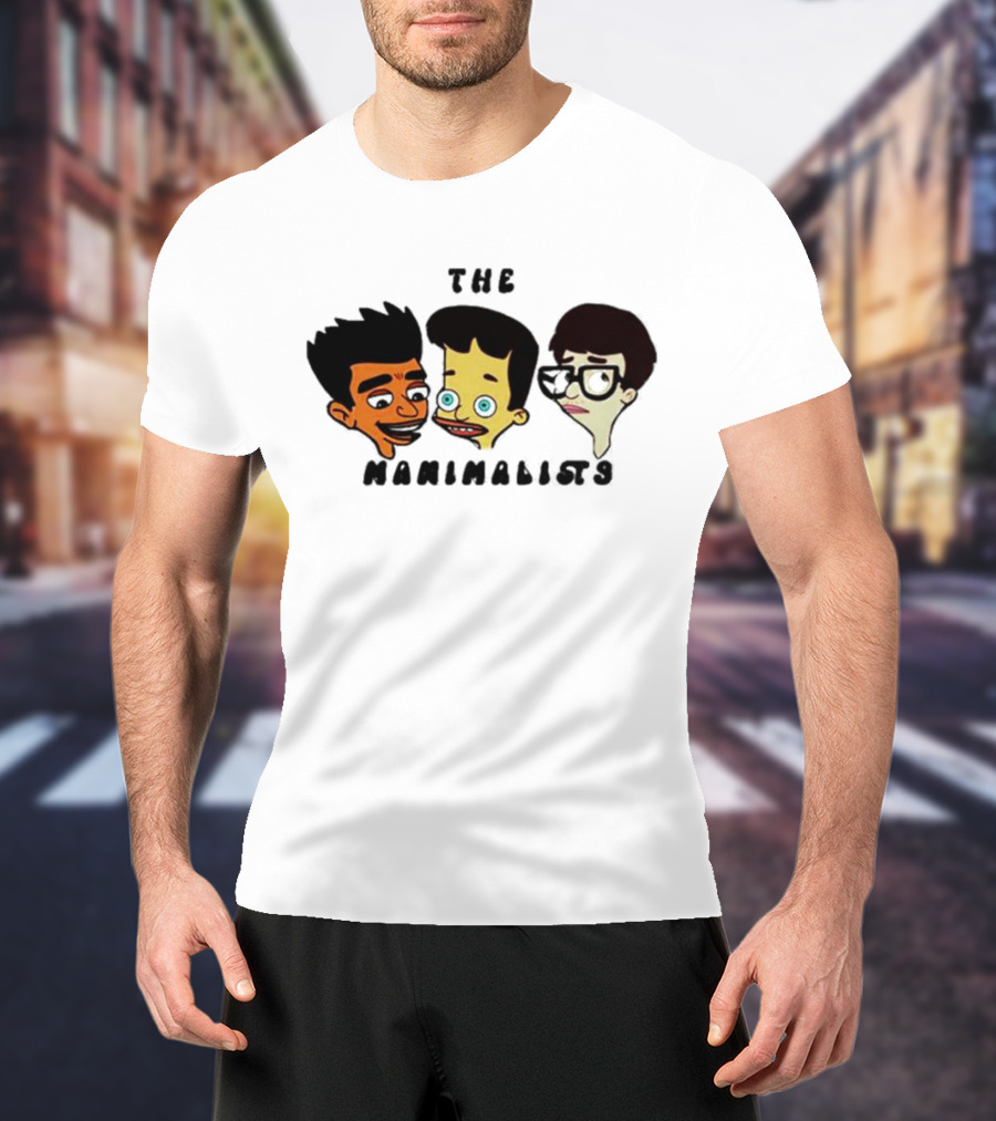 Big Mouth Friends The Manimalists Cartoon Characters T-Shirt
