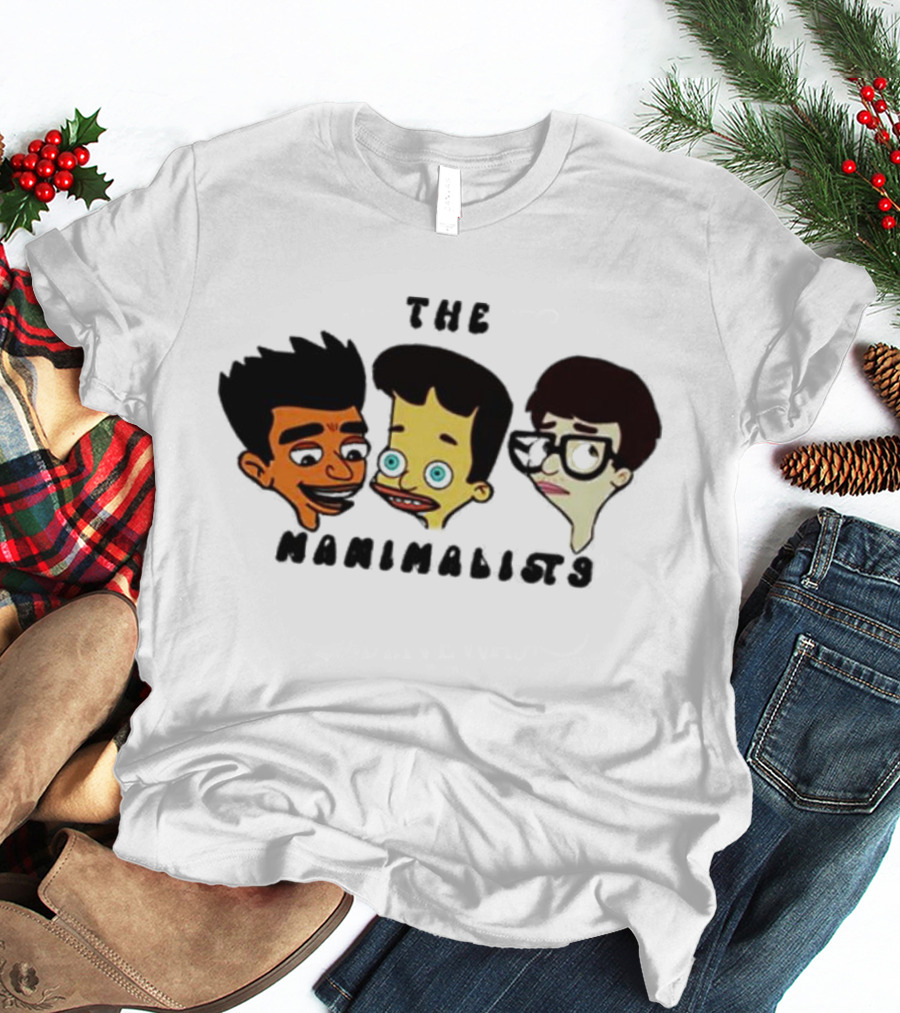 Big Mouth Friends The Manimalists Cartoon Characters T-Shirt