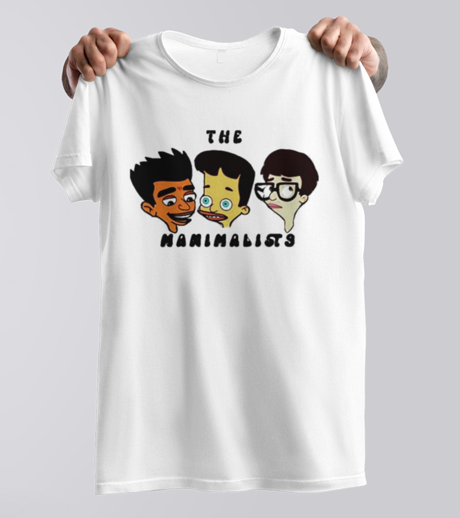 Big Mouth Friends The Manimalists Cartoon Characters T-Shirt