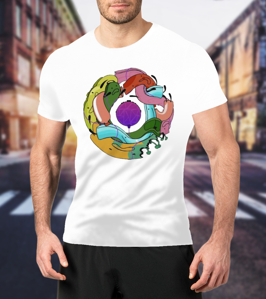 Ian's Yapinians Colorful Ring T-Shirt