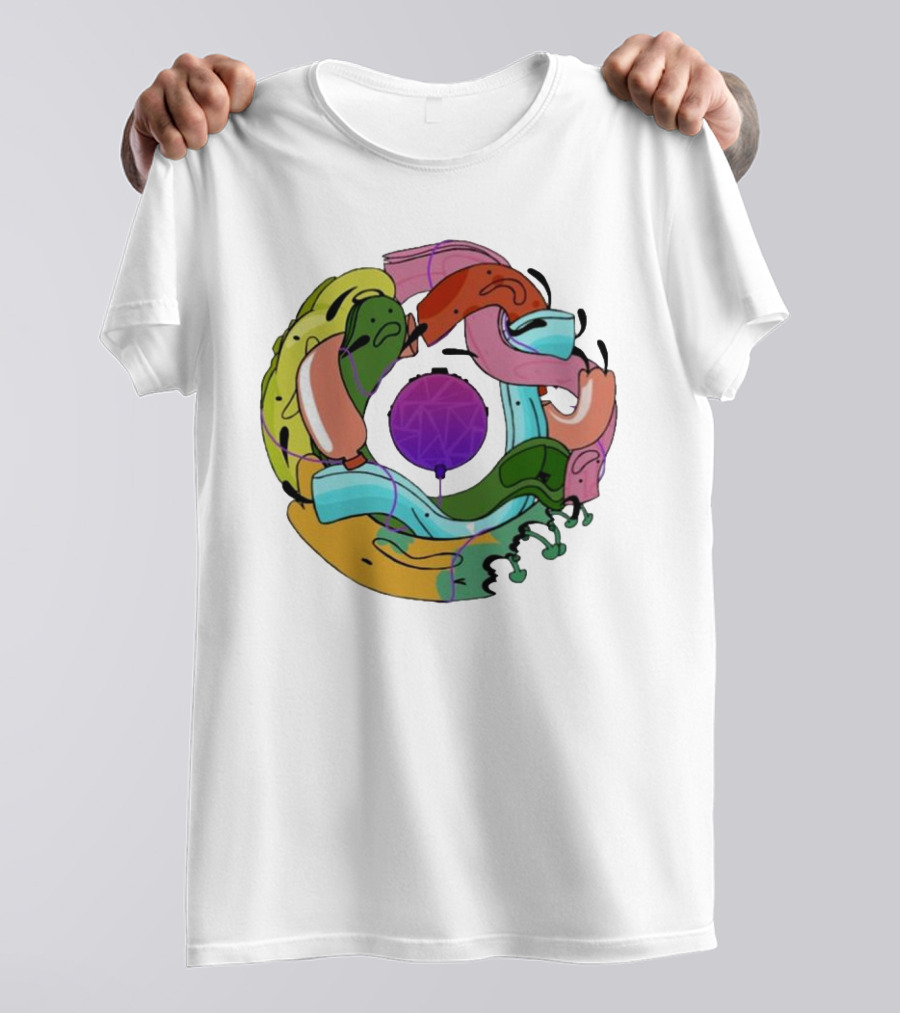 Ian's Yapinians Colorful Ring T-Shirt
