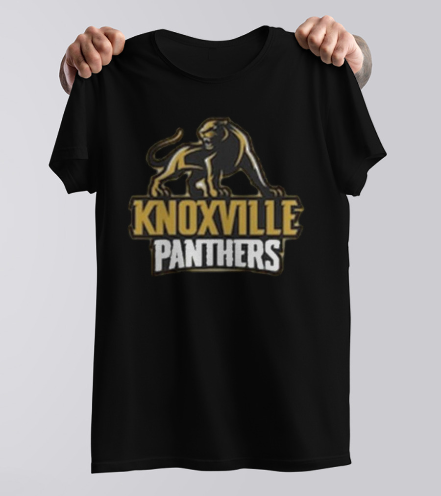 Knoxville Panthers Gold Black Panther T-Shirt