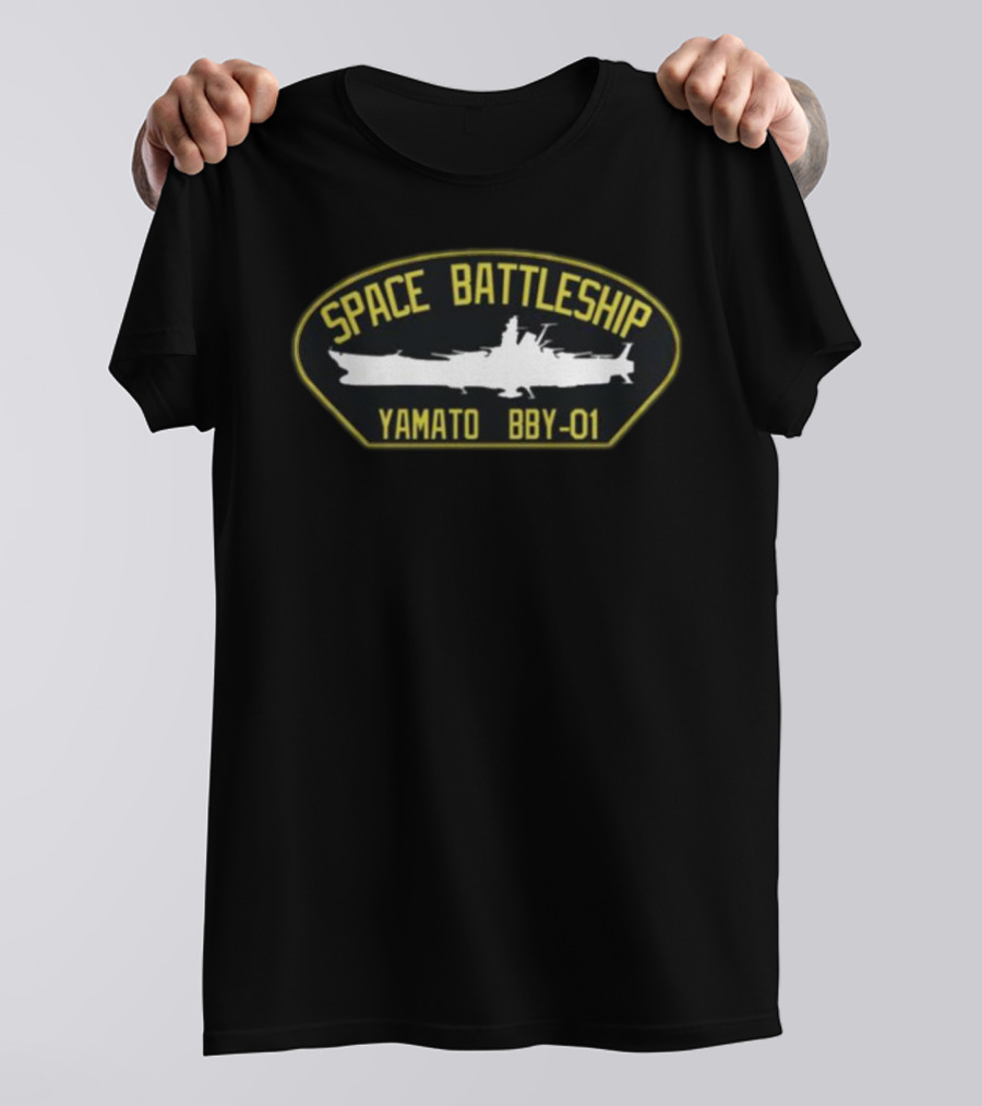 Space Battleship Yamato BBY-01 Star Blazers Patch T-Shirt