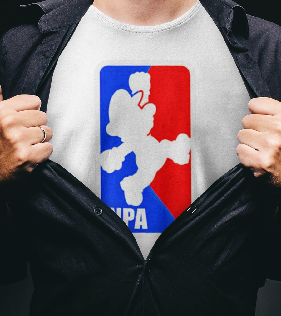 Mario NPA National Plumber Association NBA T-Shirt