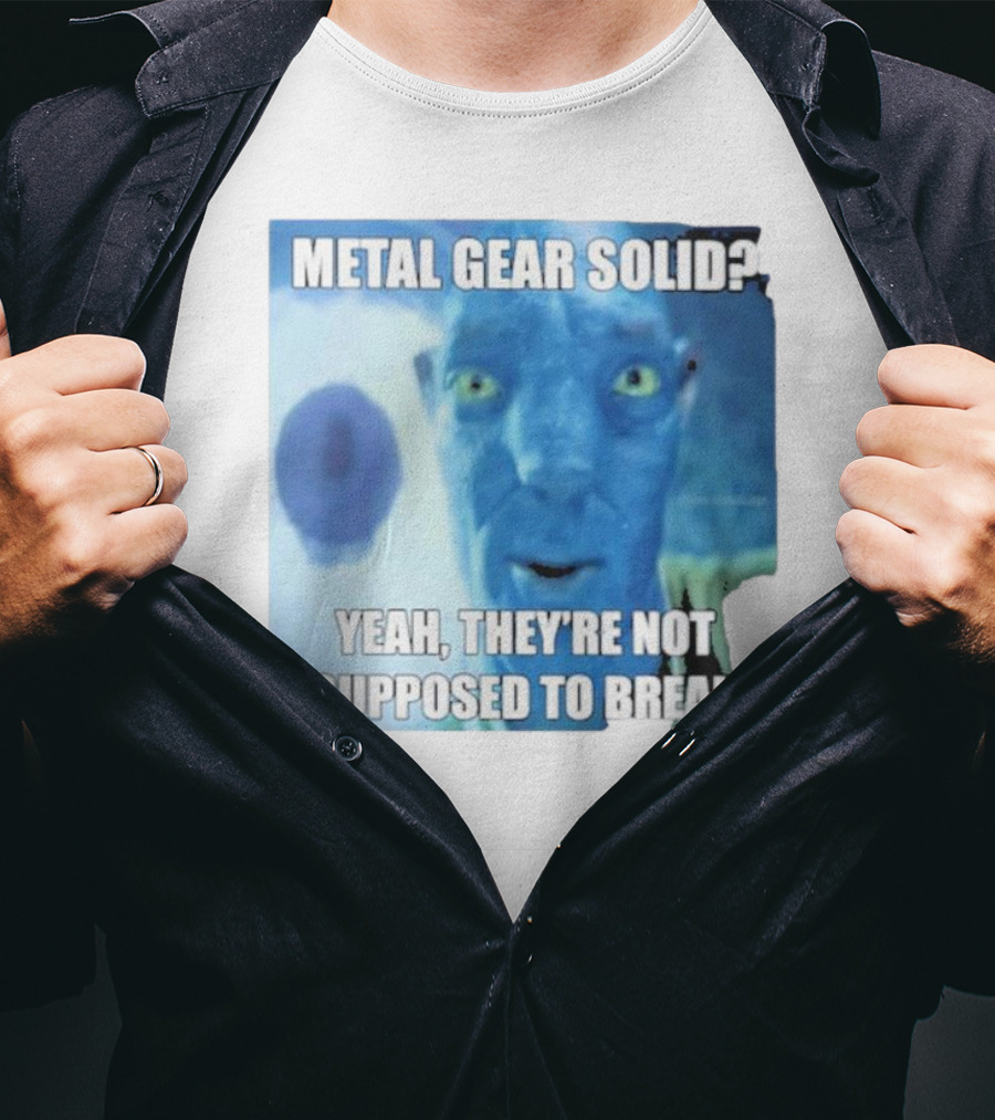Metal Gear Solid? Yeah, They’re Not Supposed To Break T-Shirt