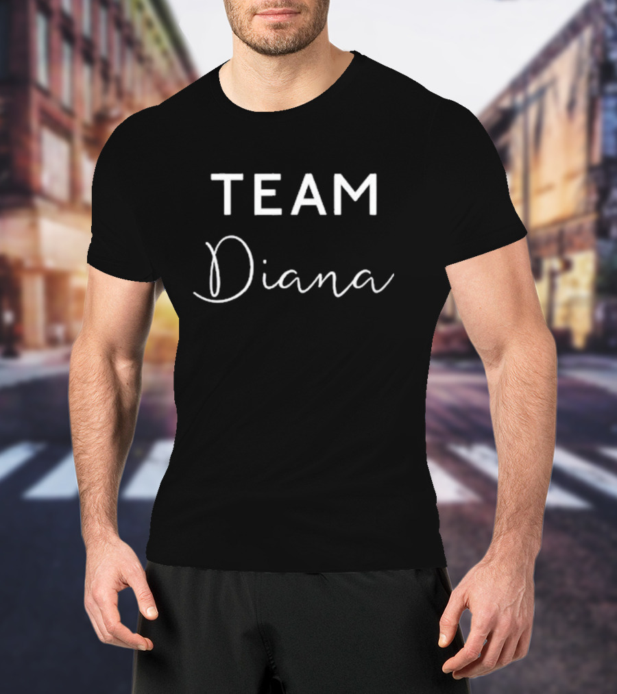 Team Diana Princess Fan Support T-Shirt
