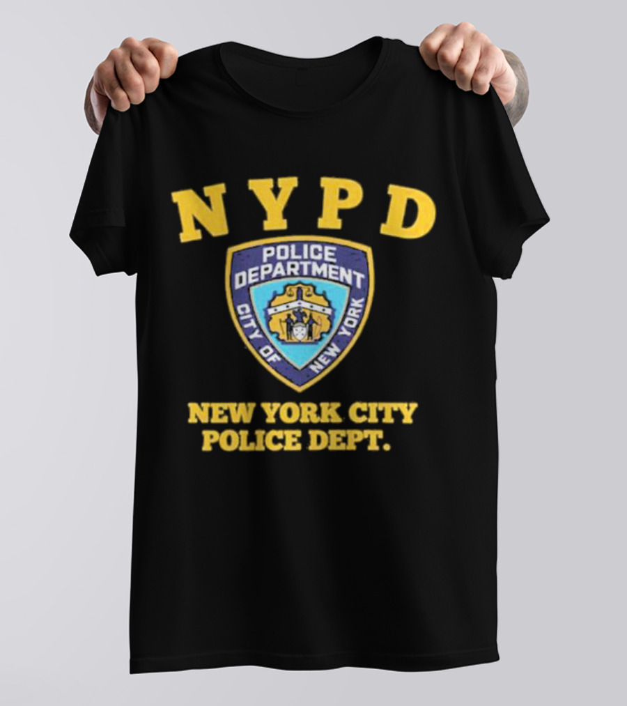 NYPD Police Department City Of New York Badge New York City Police Dept T-Shirt