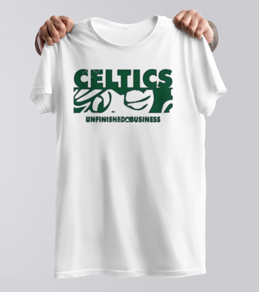 Celtics Unfinished Business Iconic Green T-Shirt