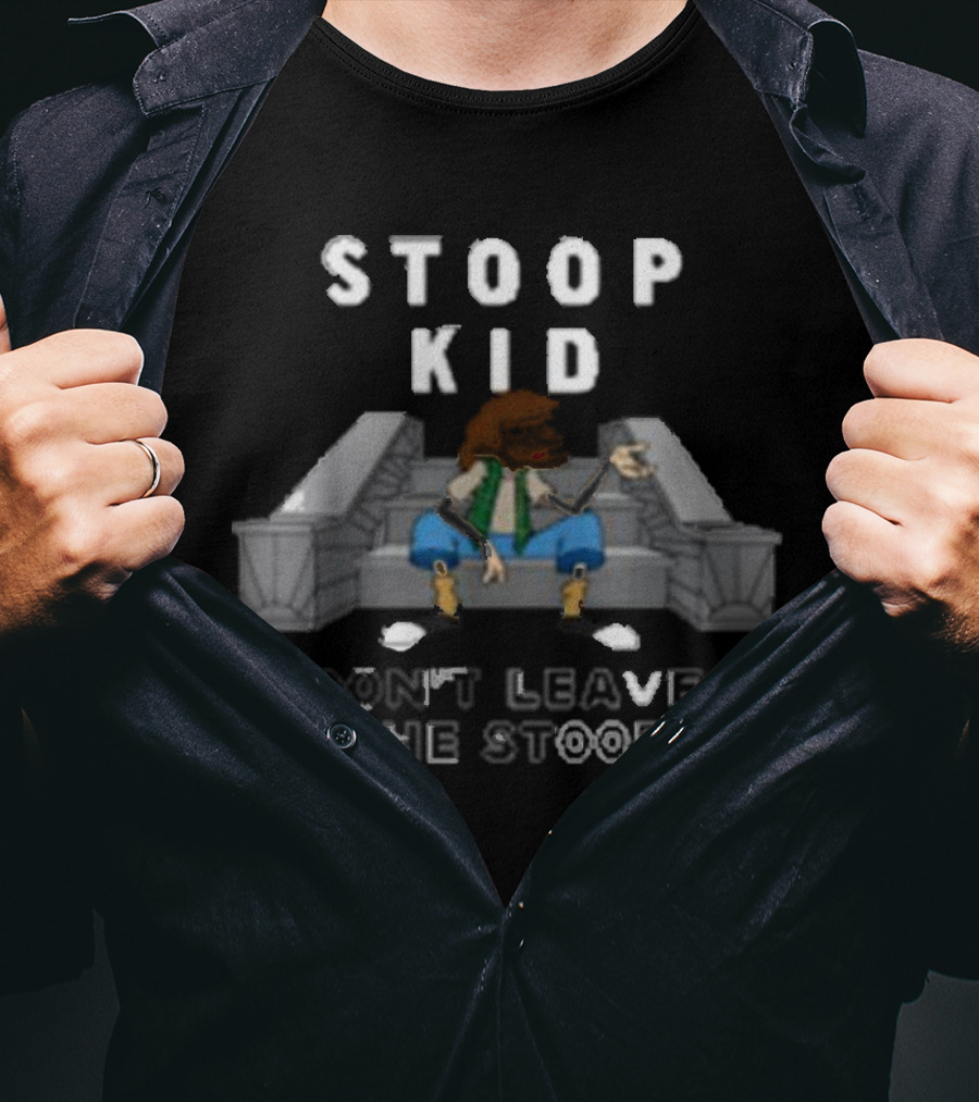 Stoop Kid Don't Leave The Stoop Fat Kid Deals T-Shirt