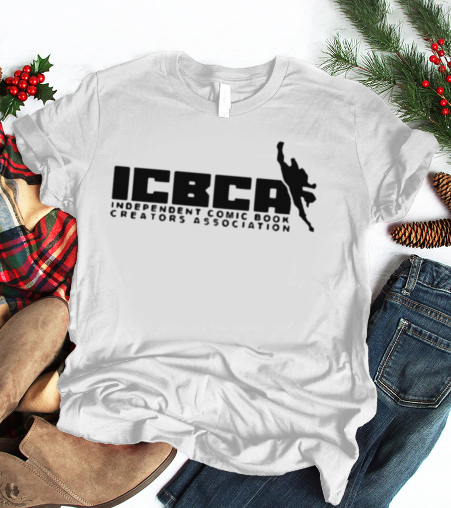 ICBCA Independent Comic Book Creators Association Iconic Hero T-Shirt