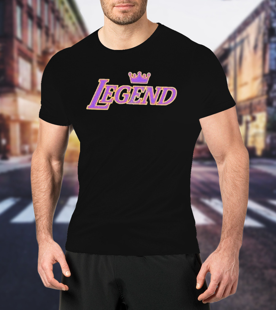 LA Legend Purple Crown T-Shirt