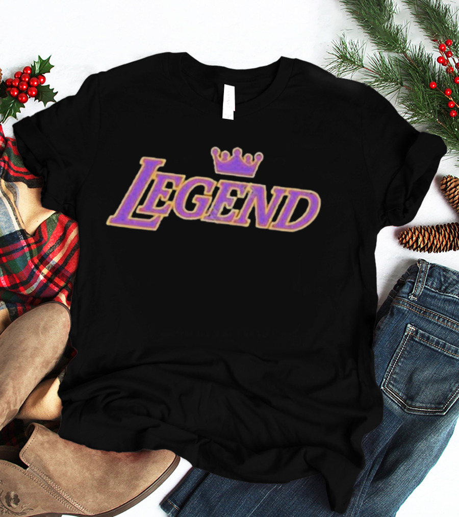 LA Legend Purple Crown T-Shirt