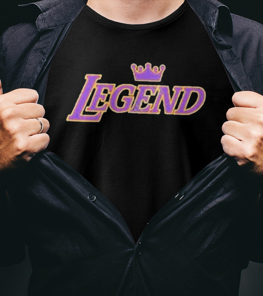 LA Legend Purple Crown T-Shirt