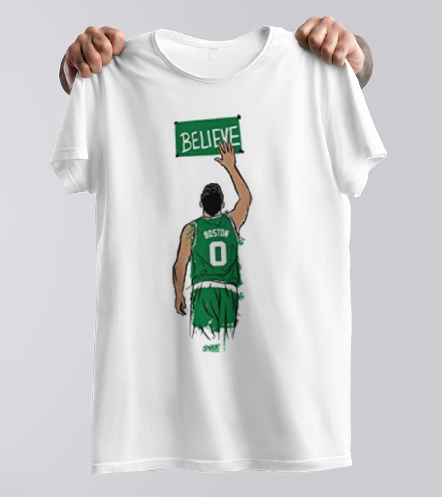 Believe Jayson Tatum Boston Celtics T-Shirt