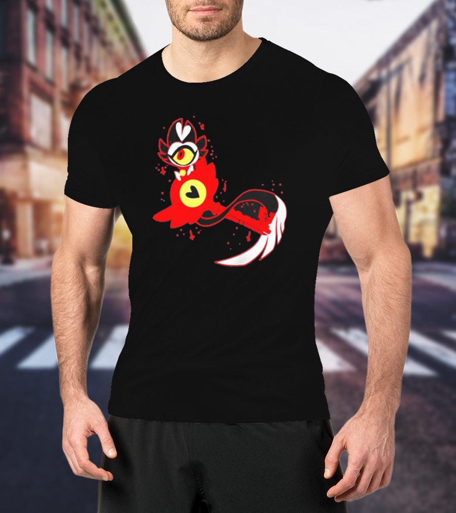 Hazbin Hotel Staff Alastor Radio Demon Character T-Shirt