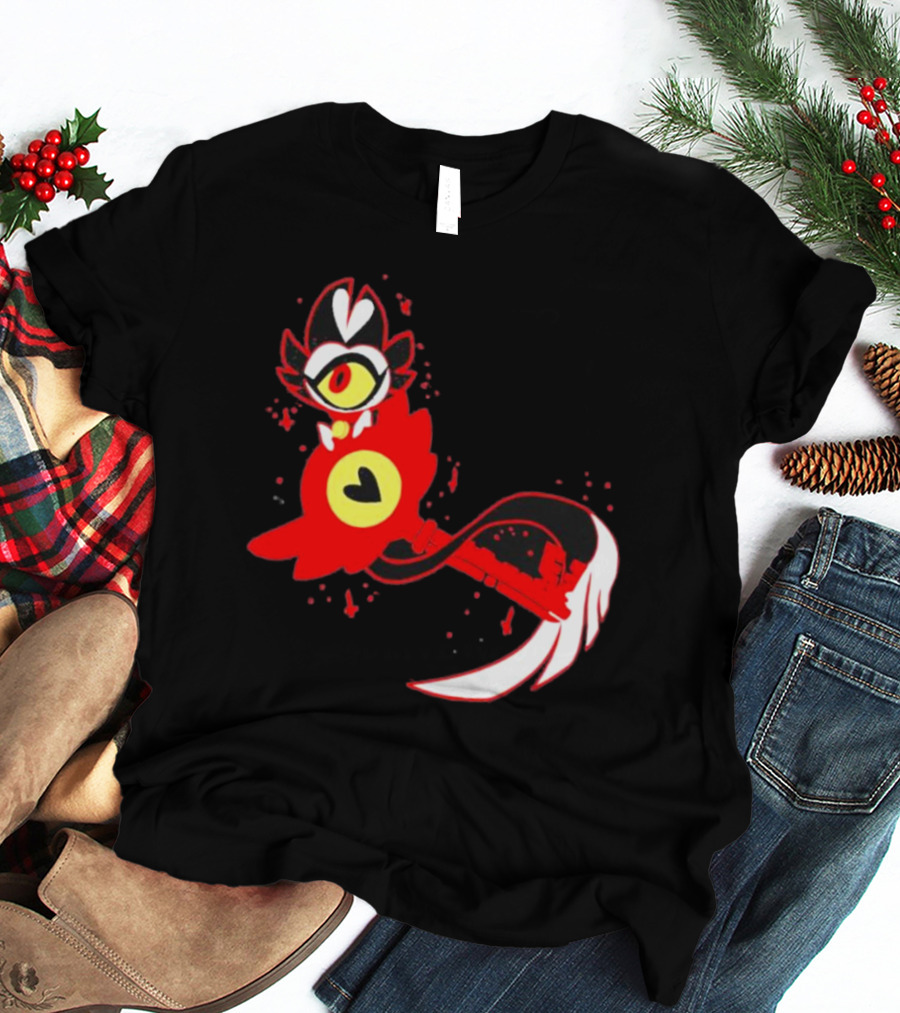 Hazbin Hotel Staff Alastor Radio Demon Character T-Shirt