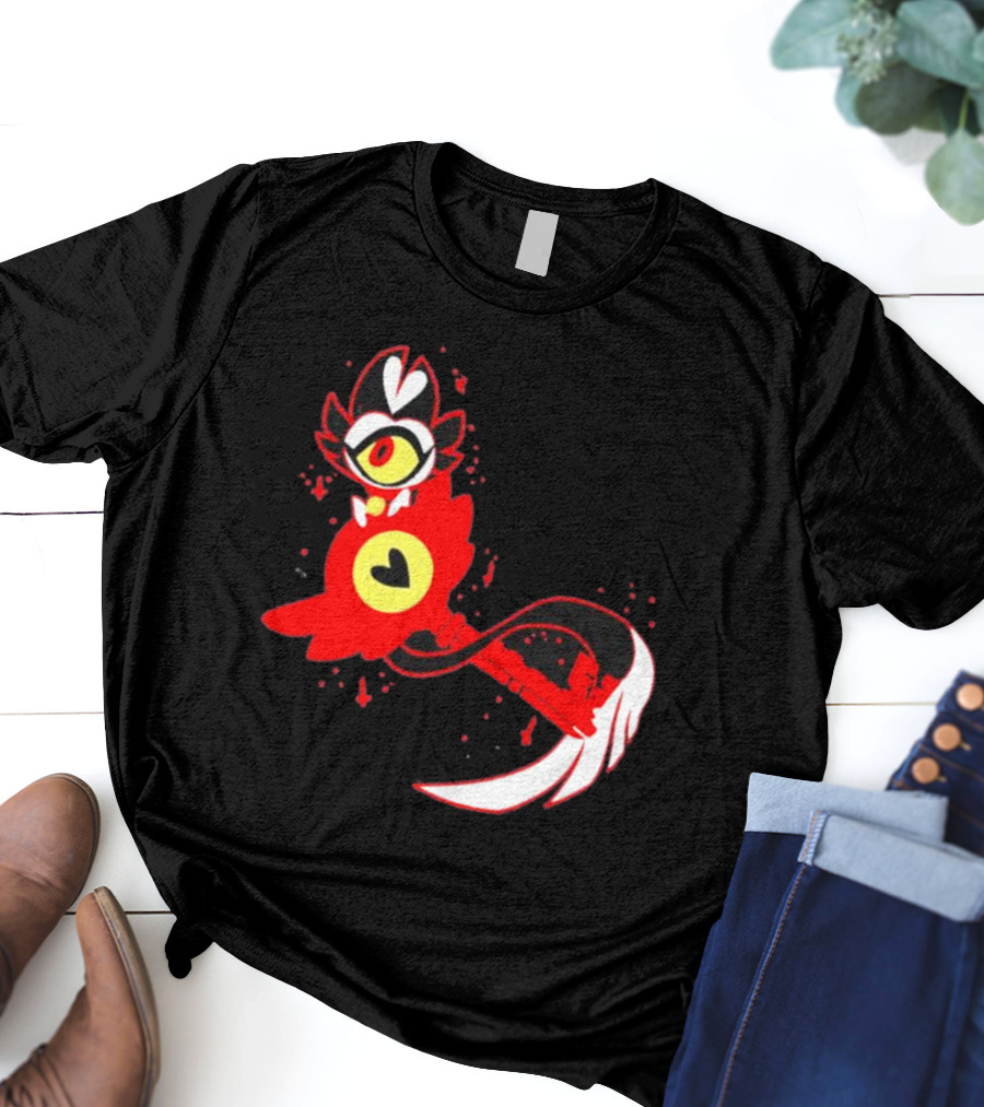Hazbin Hotel Staff Alastor Radio Demon Character T-Shirt