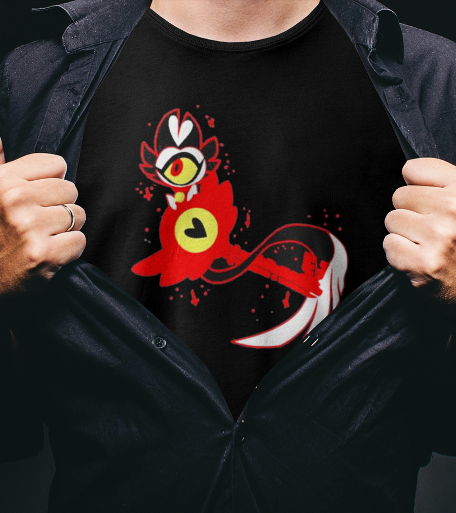 Hazbin Hotel Staff Alastor Radio Demon Character T-Shirt