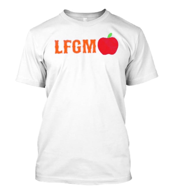 Mets Merized LFGM Apple Fan T-Shirt
