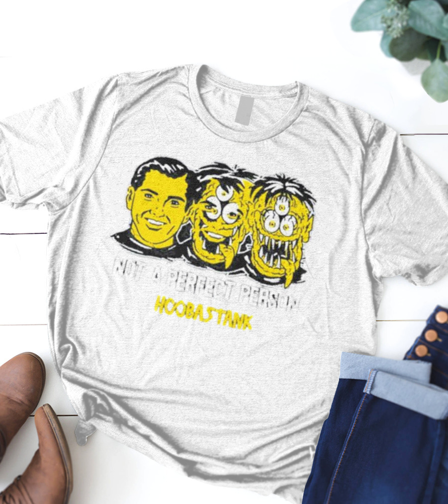 Not A Perfect Person Hoobastank Yellow Faces T-Shirt