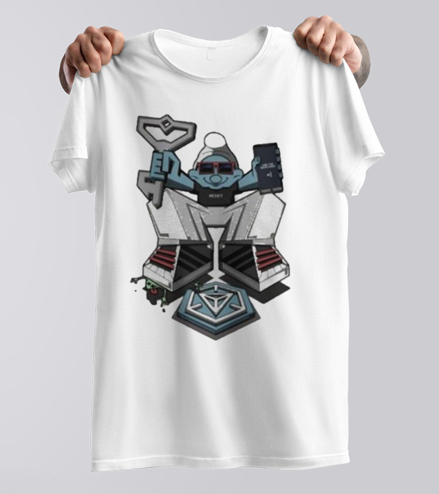 Resistance Agent Boss Character Ingress Anime Style Image T-Shirt