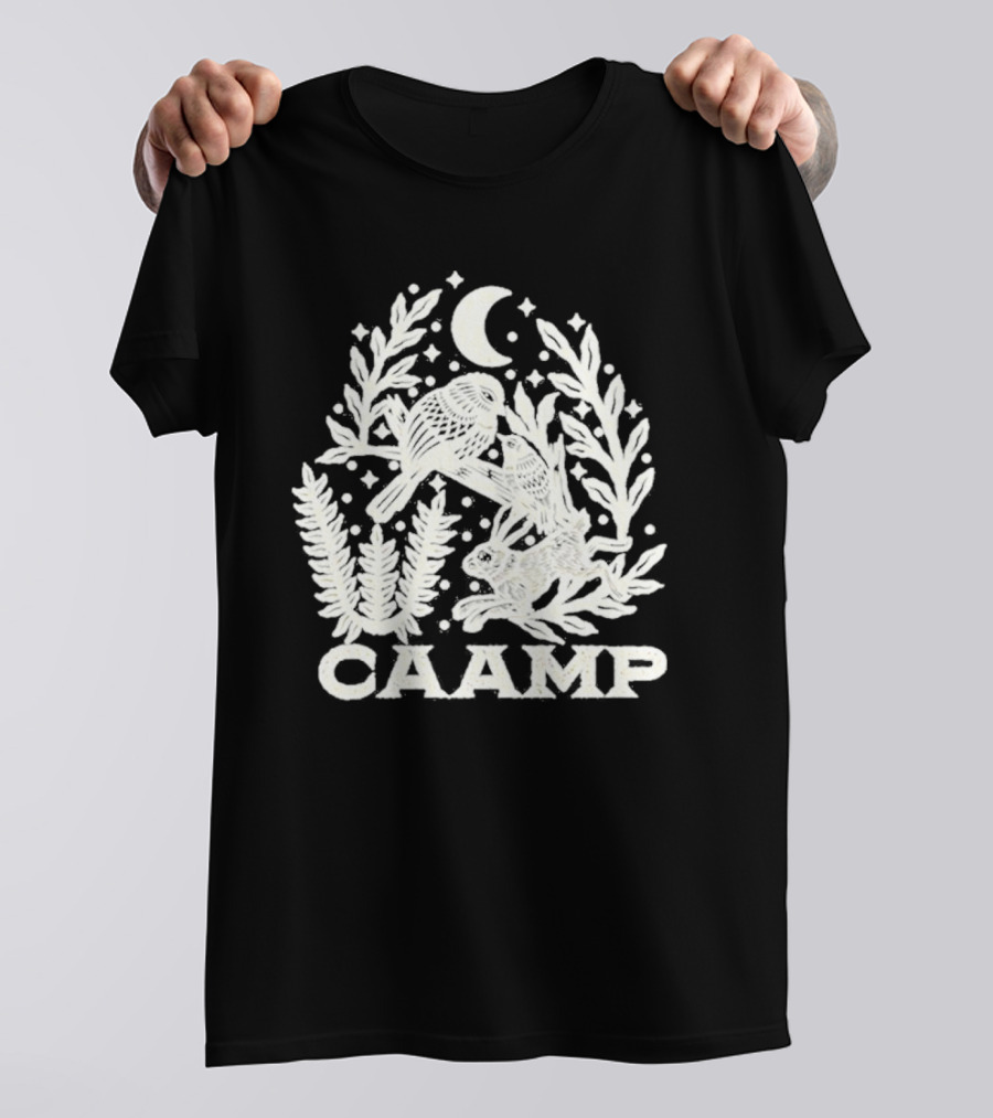 CAAMP Bird Moon Nature Scene T-Shirt
