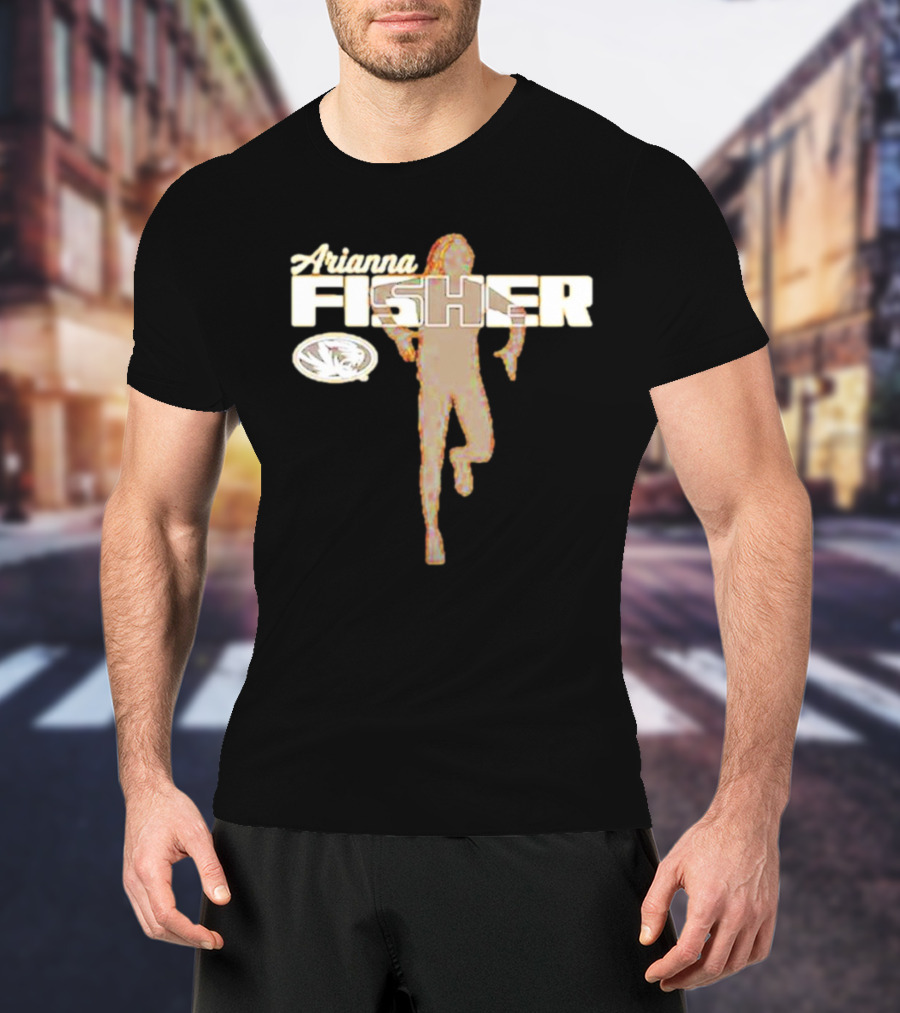 Arianna Fisher Missouri Tigers Running T-Shirt