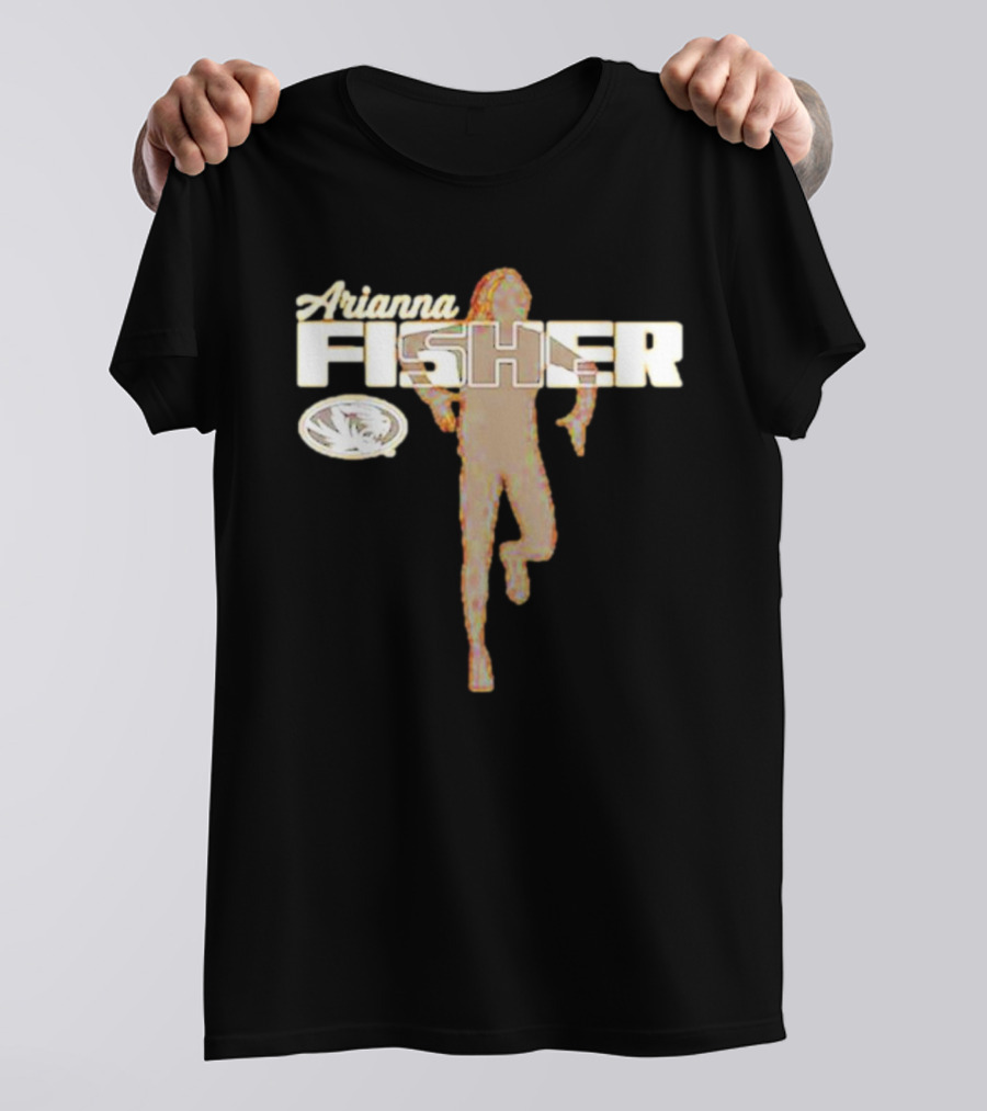 Arianna Fisher Missouri Tigers Running T-Shirt