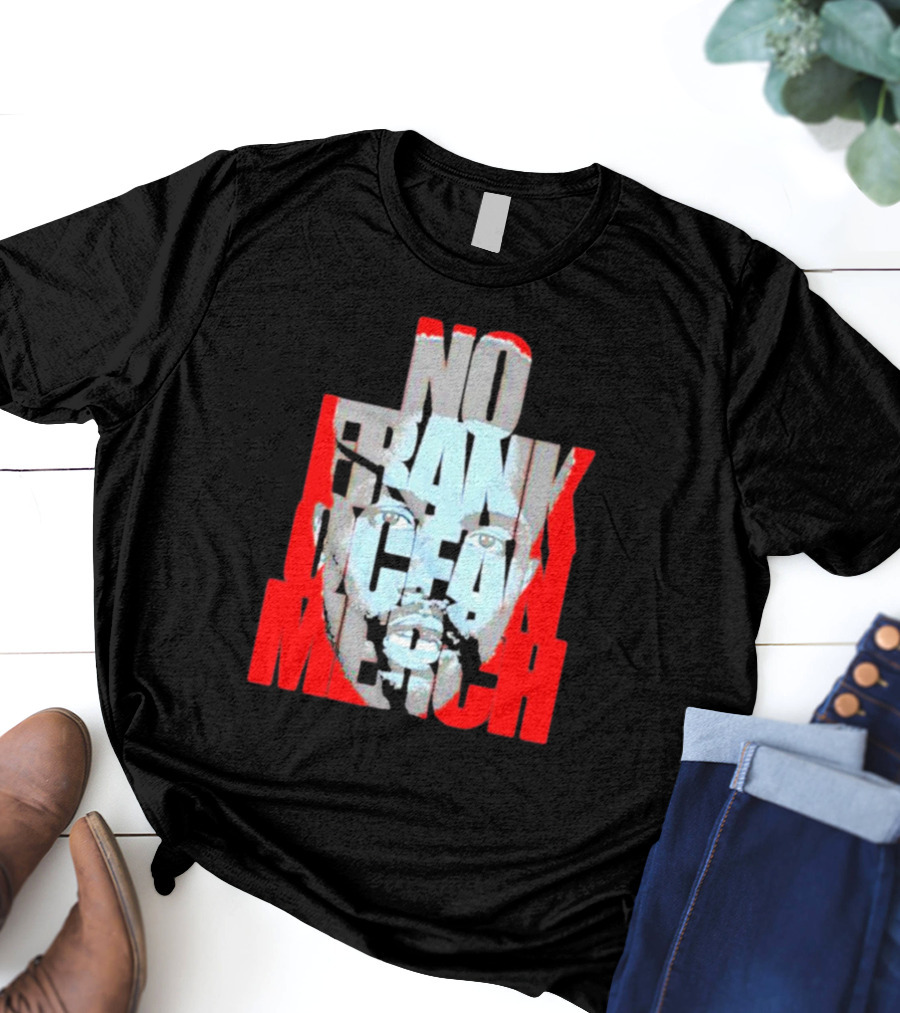 No Frank Ocean Merch Bold Text Face T-Shirt