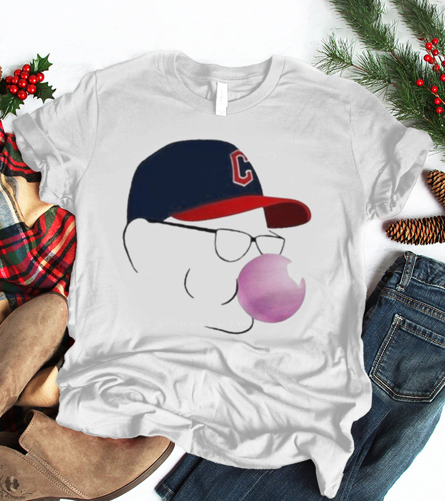 Cleveland Guardians Tito Bubblegum Baseball Hat T-Shirt