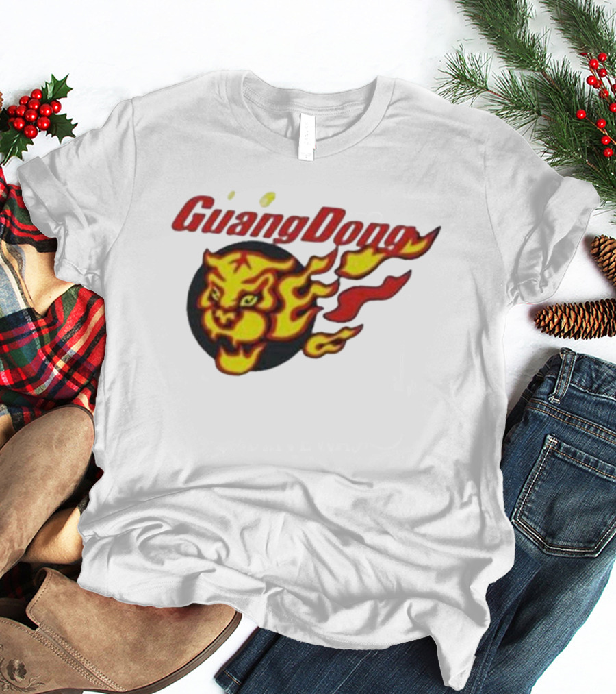 Guangdong Tigers Jordan Poole Jersey Basketball Flame T-Shirt